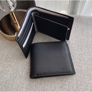 3 IN 1 WALLET (COACH 74991) BLACK