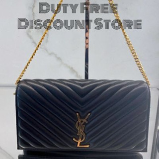 Saint Laurent Kate 99 lambskin one-shoulder crossbody bag/YSL