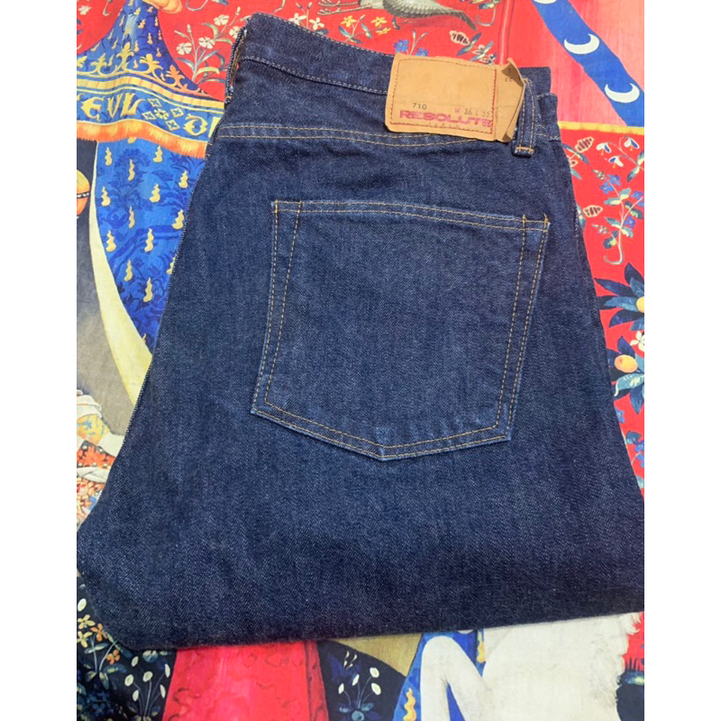 กางเกงยีน์ Resolute Denim 710 Made in japan ไซส์ 36 (ไซส์เอวจริง 34) มือสอง