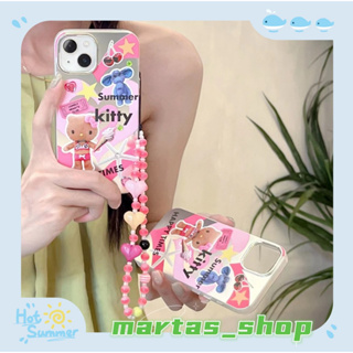 ❤️ส่งของขวัญ❤️ เคสไอโฟน 11 12 13 14 Pro Max HelloKitty ความนิยม การ์ตูน แฟชั่น สาวน่ารักหัวใจ Case for iPhone สาวน่ารักห