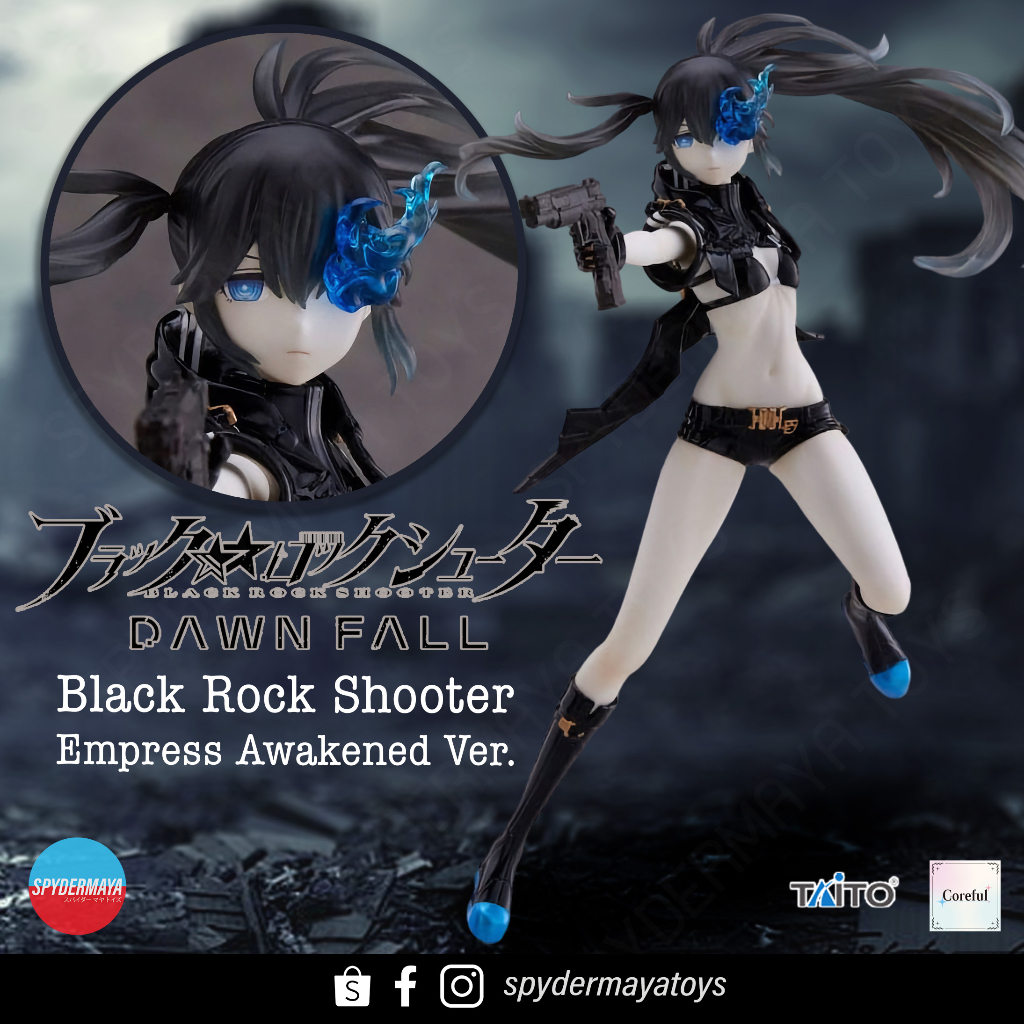 [พร้อมส่ง] ฟิกเกอร์ Black ★ Rock Shooter   Empress Awaken ver.  Black★★Rock Shooter: Dawn Fall - Cor