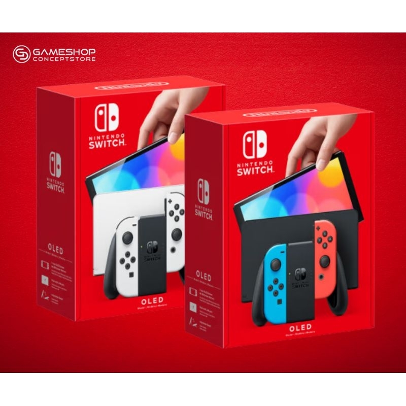 [ประกันศูนย์ไทย18เดือน] Nintendo : Nintendo Switch OLED : Neon /  White (Console) Gen3