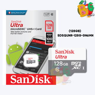 128GB 100MB/s C10 (SDSQUNR-128G-GN6MN) SanDisk Ultra MicroSDXC