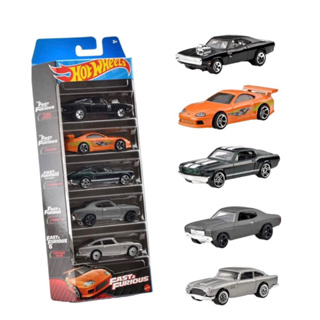 Hot Wheels (5 Car Pack)The Fast and the Furious Mattel รถเหล็ก รถของเล่น ฮอตวิล