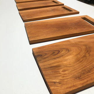 เขียงไม้สักสี่เหลี่ยม cutting board