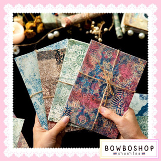 BowboShop 🎀 20แผ่น/แพ็ค กระดาษสีน้ำมันสไตล์วินเทจขนาดใหญ่ สำหรับตกแต่ง DIY 🇹🇭พร้อมส่งจากไทย🇹🇭