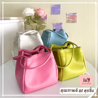 💕ivy กระเป๋าหนังแบบถือ ปรับได้หลายทรง Ella (A360) กระเป๋าแฟชั่นสำหรับผู้หญิง