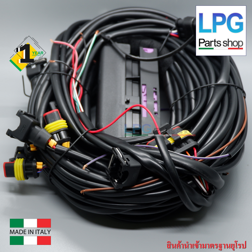 สายไฟ AEB2001N(GI F5), EMER, MTECH, OMVL, ENERGY REFORM, LANDIRENZO, LEAF, ROMANO, TOMASTTO, ZAVOLI - สายไฟ AC Tech 300