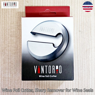 Vintorio® Wine Foil Cutter, Sharp Remover for Wine Seals เครื่องตัดฟอยล์ไวน์ อุปกรณ์เสริมที่เปิดขวดไวน์