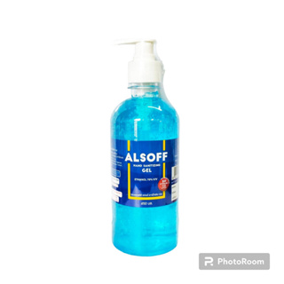 1 ขวดหัวปั้ม (450มล/1ขวด) แอลซอฟฟ์ แฮนด์ เจล สีฟ้า ALSOFF Hand Gel Blue 1 bottle (450ml/1bottle)