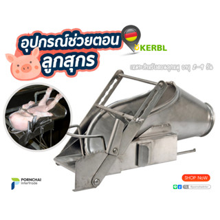 🐷 อุปกรณ์ช่วยตอนลูกสุกร ตัวช่วยตอนลูกหมู 🐽 Castration Device for Piglets นำเข้าจาก KERBL เยอรมัน