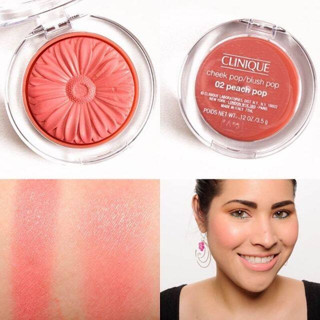 Clinique Cheek Pop Blush Pop 3.5g #02 Peach Pop