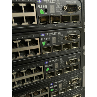 สวิตช์ Foundry Network FLS 648 48x 10/100/1000 + 4x Combo Gigabit SFP