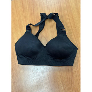 มือ2 สภาพ 90% แบรนด์ H&amp;  M sport bra สวยมากๆๆๆ หลังไขว้ เบอร์ M สีดำ ของแท้ 100%