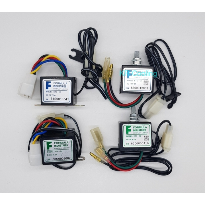 เทอร์โมไฟฟ้า แบบหมุน,และสไลด์ ระบบไฟ 12Vและ24V ยี่ห้อฟอร์มูล่า เทอร์โมวอลุ่มรถยนต์ เทอร์โมไฟฟ้ารถยนต์ Formula