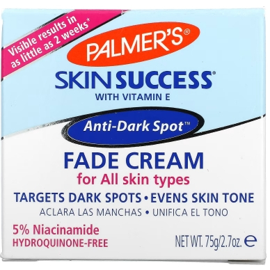 Palmer's Skin Success with Vitamin E Anti-Dark Spot Face Cream ปาล์มเมอร์ ครีมทาผิวหน้า ขาวกระจ่างใส 75 g. Exp.07/2028