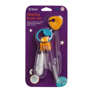 Bbox Cleaning brush set แปรงล้างหลอด bbox หัวแปรงหลายไซส์ มีที่งัดยางวงใต้ฝา