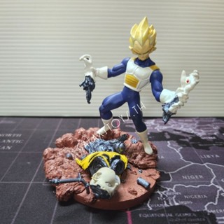 Gashapon Dragonball Z Imagination Figure 3 เบจิต้าVS#19 กาชาปองดราก้อนบอล BANDAI