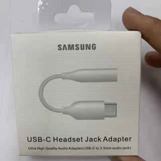 usb-c to 3.5mm audio jack สายแปลงหูฟังจาก Type c เป็น 3.5 สำหรับซัมซุง Note10/A80/S20/S21/Tab S6-S7/S10lite/Note20