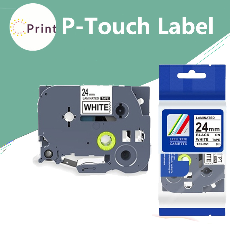 ใช้สำหรับรุ่น Brother TZE231 Brother รุ่น PT-E200VP PT-E300VP PT-P750W  PT-P300BT PT-E110VP PT-3600 