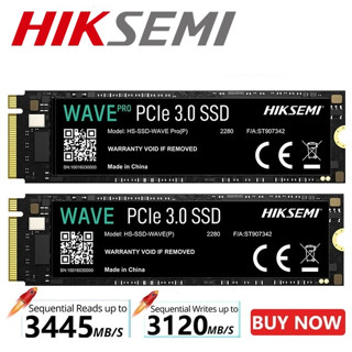 512GB / 1TB SSD (เอสเอสดี) HIKSEMI WAVE PRO PCIe 3.0 NVMe M.2 2280 up to 3520MB/s ประกัน 5 ปี