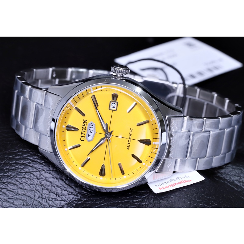 (ประกันศูนย์ไทย) นาฬิกา Citizen C7 Day-Date Automatic รุ่น NH8391-51Z