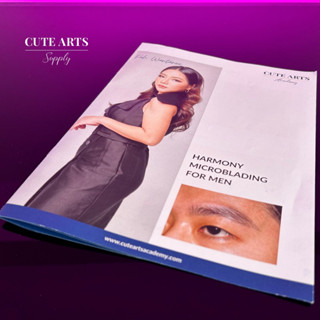 แบบเรียนคิ้วลายเส้นผู้ชาย ทรงคิ้วผู้ชาย Harmony Microblandind For Men