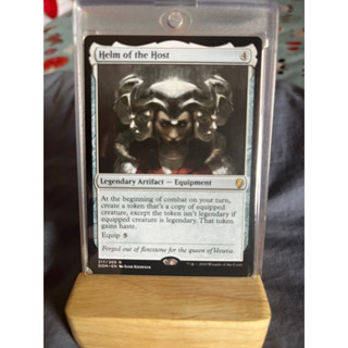 การ์ด MTG Helm of the Host Artifact Magic the gathering EDH รุ่น DOM สภาพ Nm