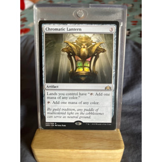 การ์ด MTG Chromatic Lantern Artifact Magic the gathering EDH รุ่น GRN สภาพ Nm