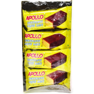 Apollo เค้ก อโปโล 1 ถุง 8 ชิ้น รสช้อคโกแลต