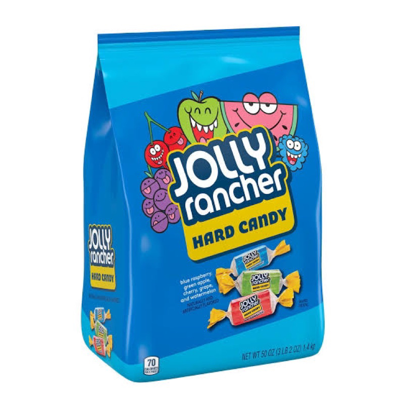 ลูกอม ผลไม้ Jolly Rancher คละรส 10 เม็ด