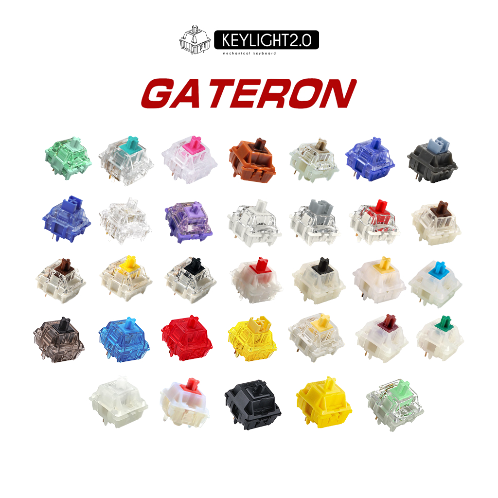 Gateron Switch สวิตช์คีย์บอร์ด กาเทรอนสวิตช์ แบบขายแยก