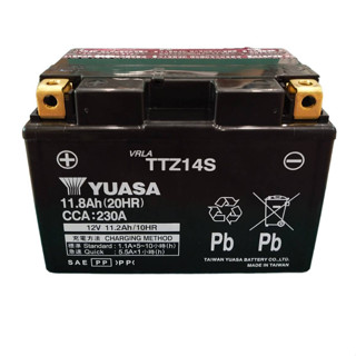 แบตเตอรี่มอเตอร์ไซค์ Yuasa TTZ14S-BS(แท้ติดรถ)