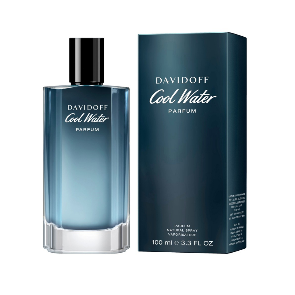 (Parfum) Davidoff Cool Water Parfum For Him Parfum 100 ml  กล่องซีล