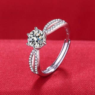 แหวน Double Row Diamond Ring เครื่องประดับ แฟชั่น