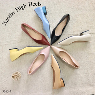 Mgaccess Xanthe High Heels Shoes 3365-5 รองเท้าคัทชู