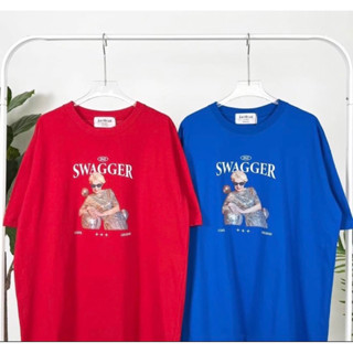 เสื้อยืด Oversize แบรนด์ Anywear ®️ ลาย SWAGGER😎