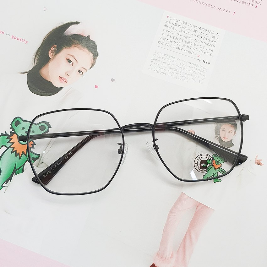 [ใส่โค้ด  HAPPDEC ลด 20] ALP Blue Block Transition Glasses แว่นกรองแสงเปลี่ยนสี ทรงเกาหลี เลนส์ออโต้ รุ่น ALP-SN0068 แถมกล่องและผ้าเช็ดเลนส์กันรังสี UV, UVA, UVB
