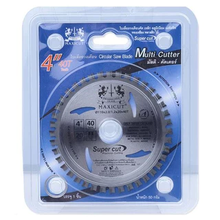 ใบเลื่อยวงเดือน 4 นิ้ว 7 นิ้ว Multi Cutter MAXICUT Super Cut