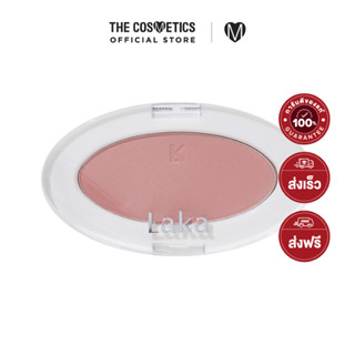 Laka Love Silk Blush - 705 Angel    บลัชออนแบบฝุ่นเนื้อนุ่ม