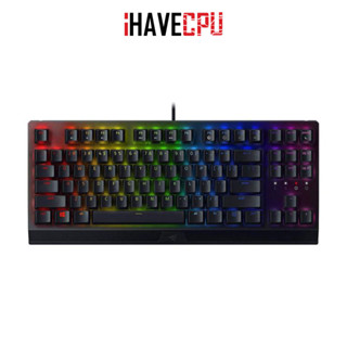 iHAVECPU KEYBOARD (คีย์บอร์ด) RAZER BLACKWIDOW V3 TENKEYLESS (RAZER YELLOW SWITCH) (RGB) (EN/TH)