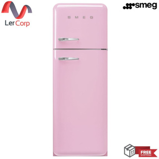 [0% 10 เดือน] (Smeg) ตู้เย็น Smeg 50’s Retro Style รุ่น FAB30RPK5 สีชมพู