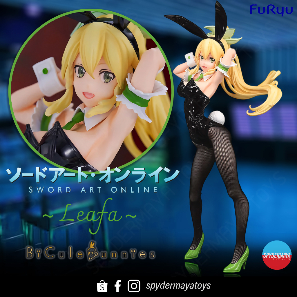 [พร้อมส่ง] ฟิกเกอร์ BiCute Bunnies - Leafa - Sword Art Online - Furyu