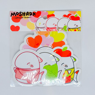 สติ๊กเกอร์จัดเซ็ต Moshark สุดแสนน่ารัก [Paeristar Factory]