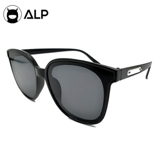 ALP Sunglasses แว่นกันแดด UV400 ดีไซน์เกาหลี รับหน้าใส่แล้วหน้าเรียว แถมกล่องผ้าเช็ดเลนส์ รุ่น ALP-SN0069