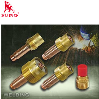 SUMO Gas Lens Collet Bodies ใช้ปรับแต่งการจ่ายก๊าซอาร์กอนที่หัวปืนเชื่อม TIG