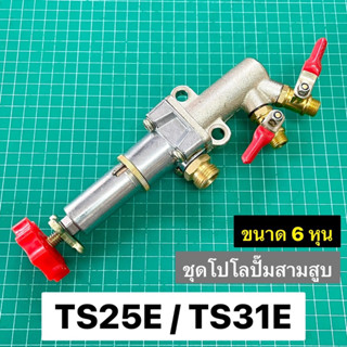 ชุดโปโล TS25 TS31 รุ่น Auto โปโล ปั๊มสามสูบ 6 หุน รุ่นออโต้ แบบครบชุด