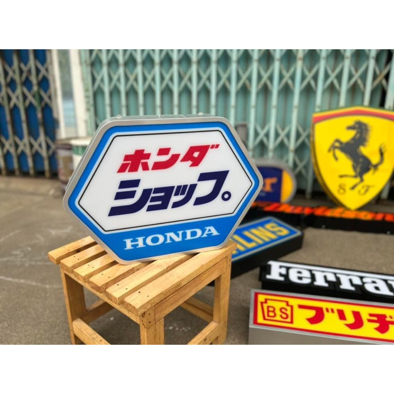 ป้ายไฟhondaแต่งร้านแต่งบ้าน