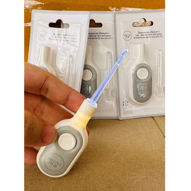 minime ไม้แคะหูเด็ก ปลายนิ่มปลอดภัยอ่อนโยนต่อผิวเด็ก พร้อมไฟ LED ส่องสว่าง ราคา ถูกที่สุด ดีลบีเคเค แกลเลอรีภาพที่ 6