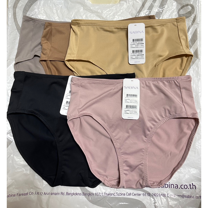 Sabina กางเกงชั้นใน รหัส HUZH1016 Habpy Panty เบสิค (ทรงครึ่งตัว j